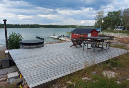 Saunas and hot tub in Finland