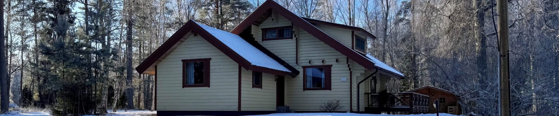 Villa Holm MeriKoivula winter